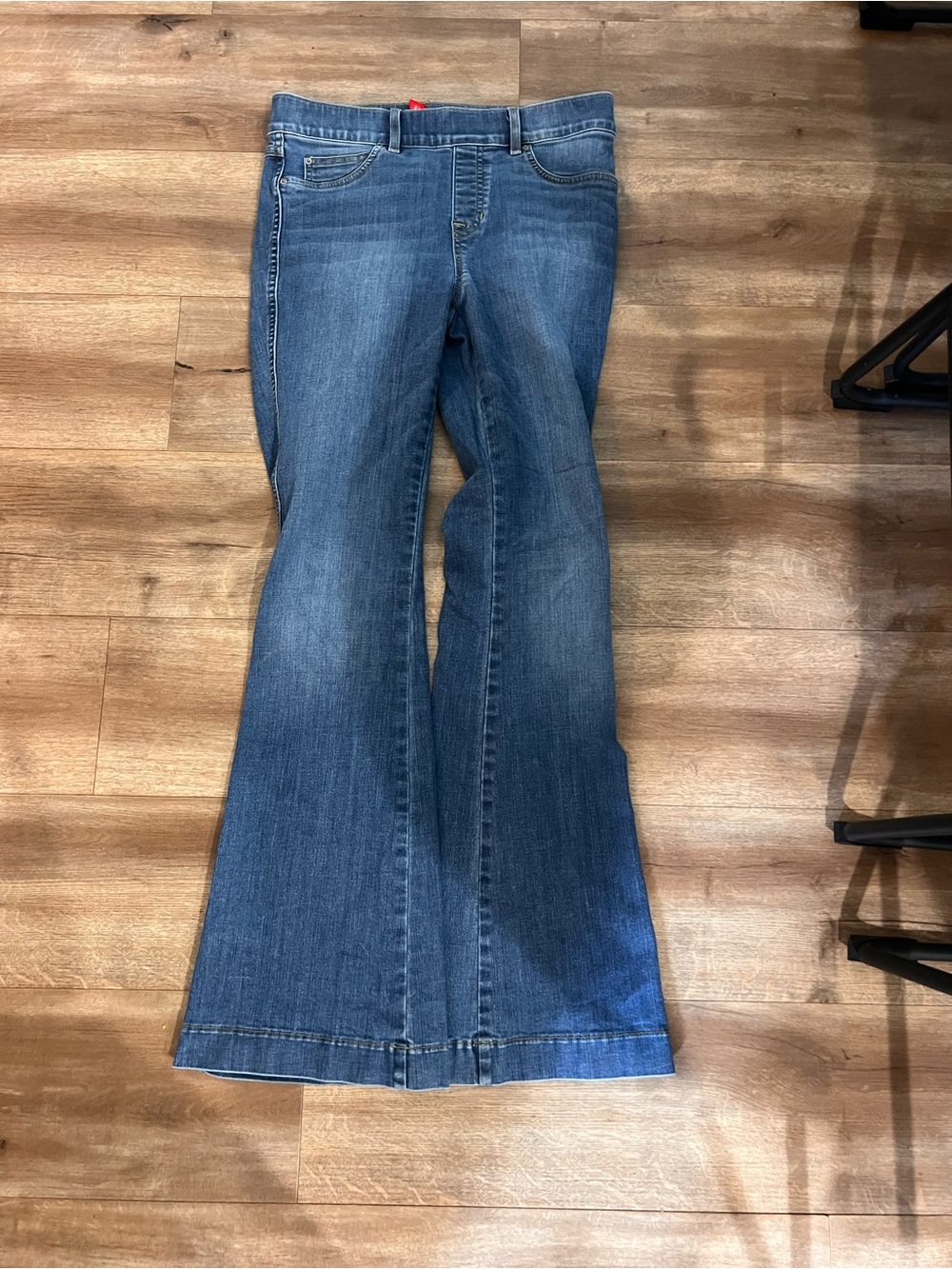 SPANX Medium Blue Flare Jeans